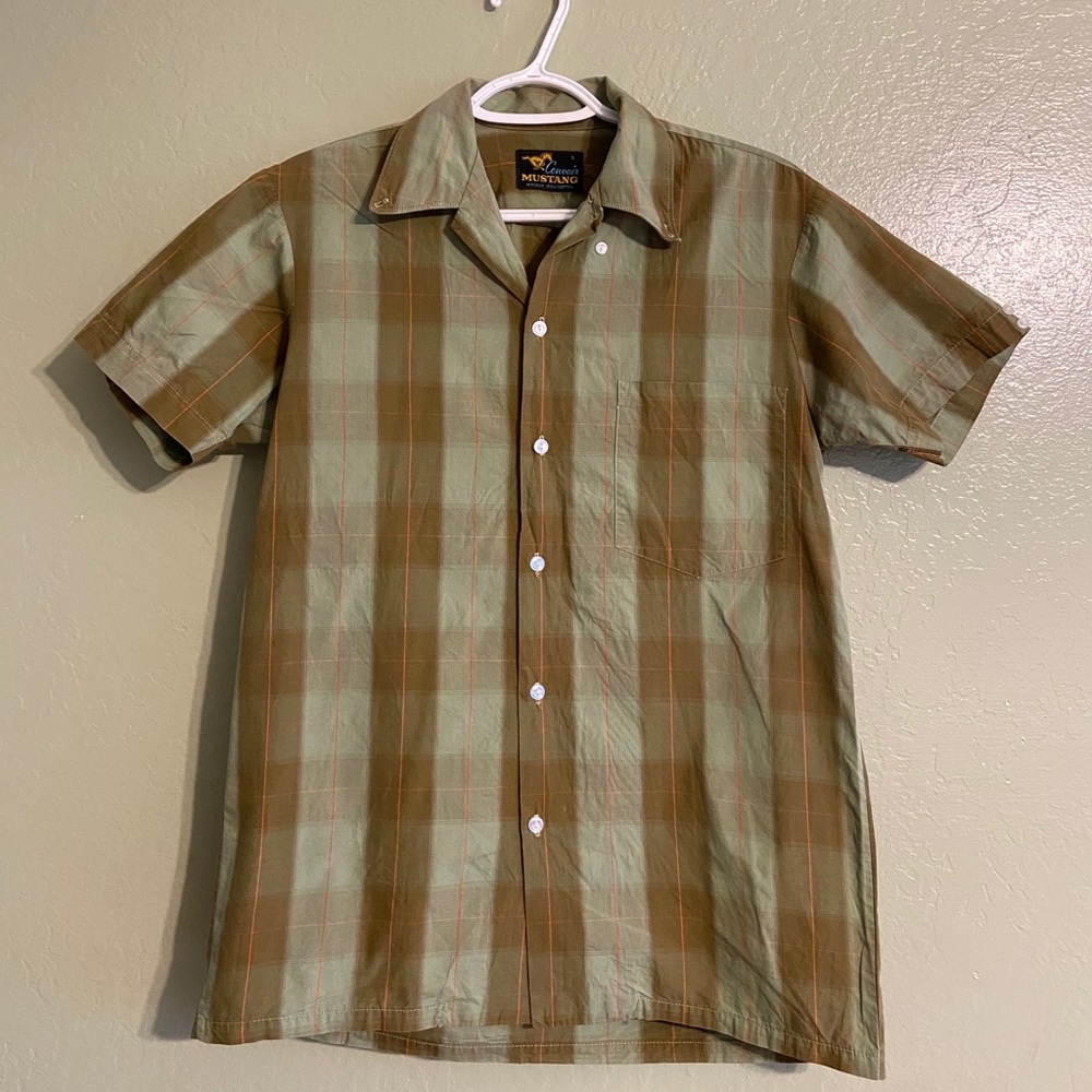 Vintage Authentic Convair Mustang Shirt Size Small